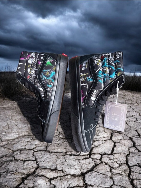 Vans Shoes - Vans Villains Special Edition Disney Sk8-Hi Sneakers